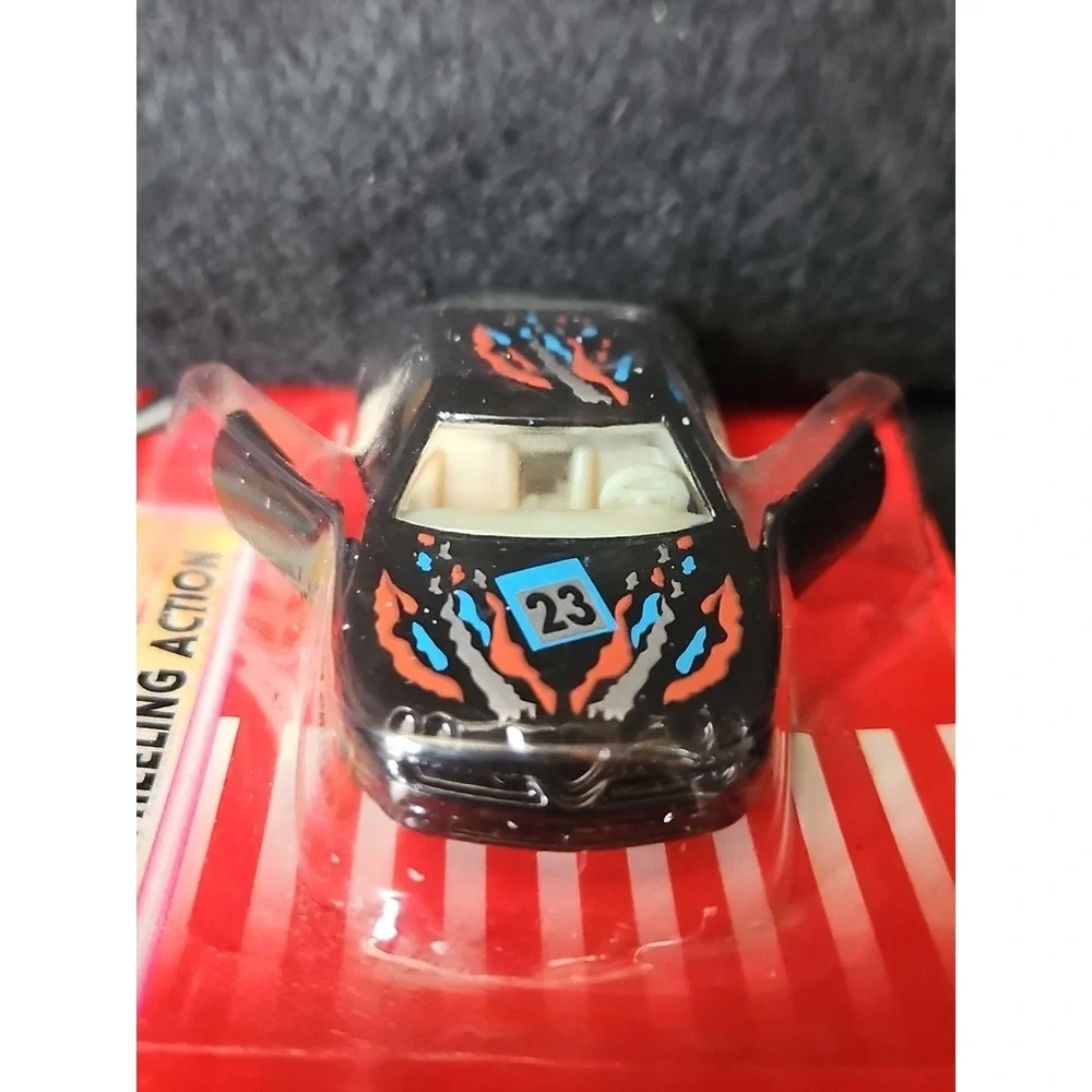 Yatming #23 Diecast Black‎ Number 23 1/64 New In Package Race Car